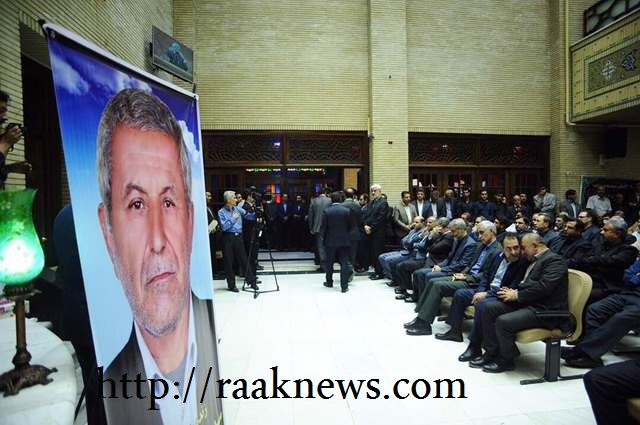 مراسم یادبود برادر دکتر علی اسماعلی فرد ،  در مسجد نور برگزار شد